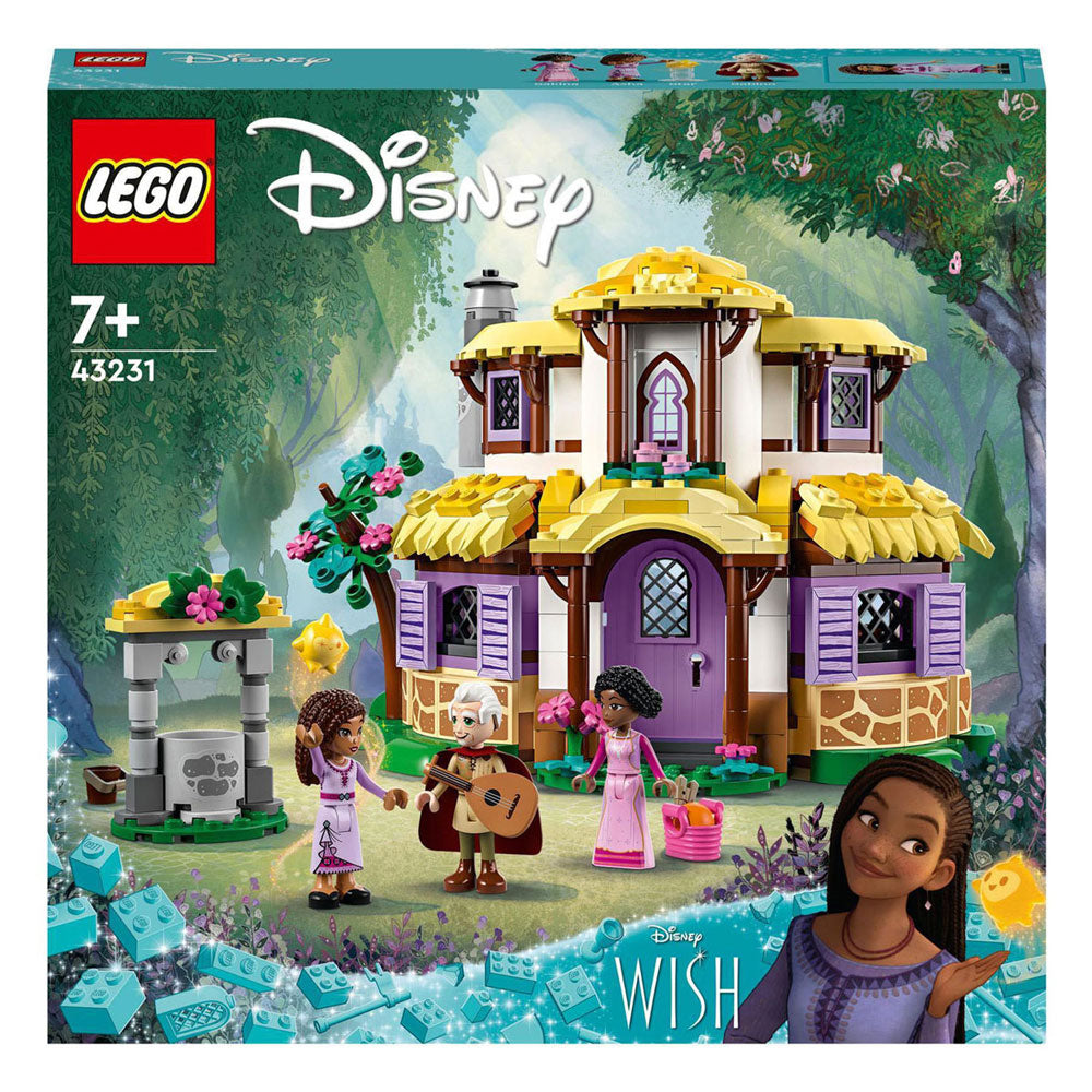 Lego Disney - Jouet de construction La maison d'Asha (43231)
