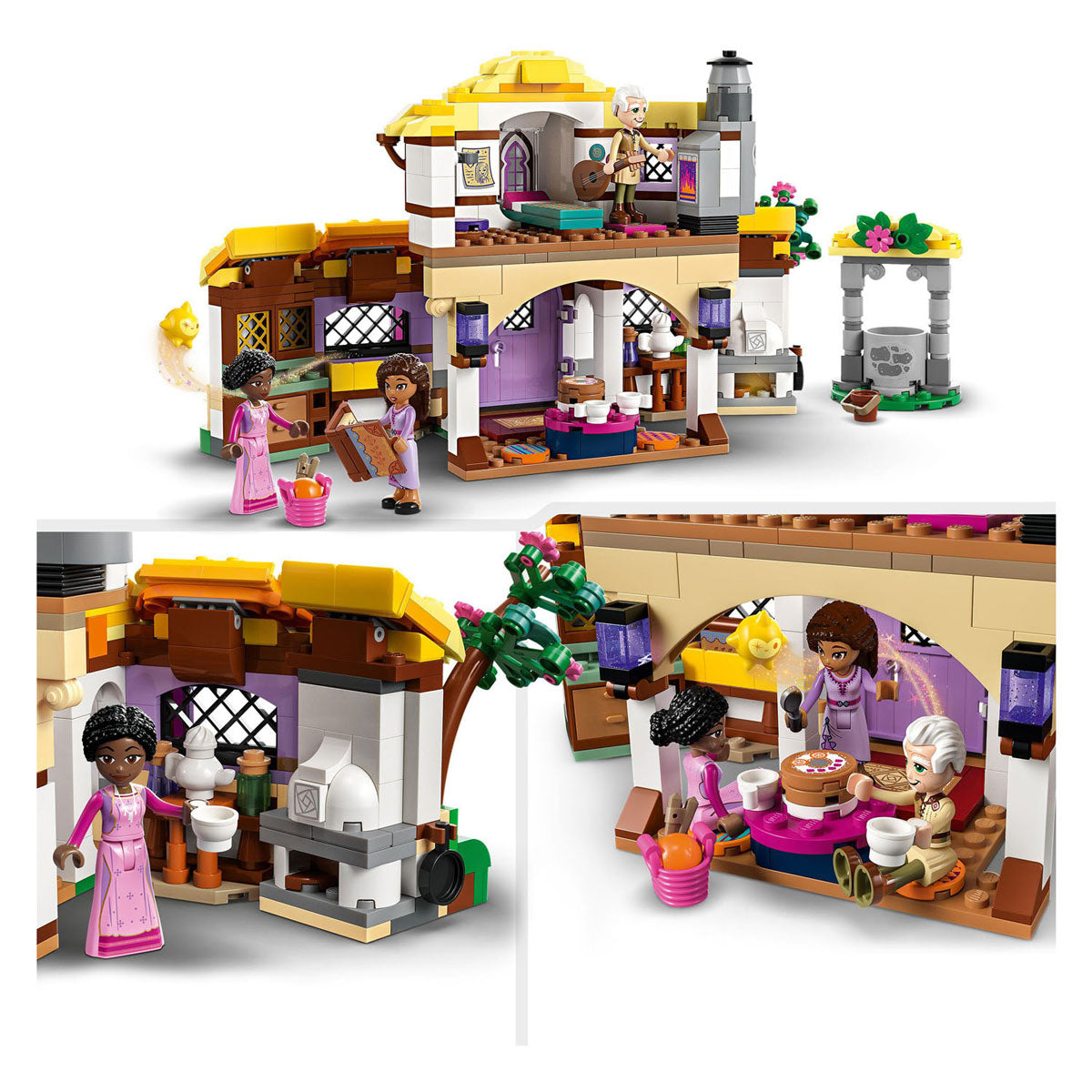 Lego Disney - Jouet de construction La maison d'Asha (43231)