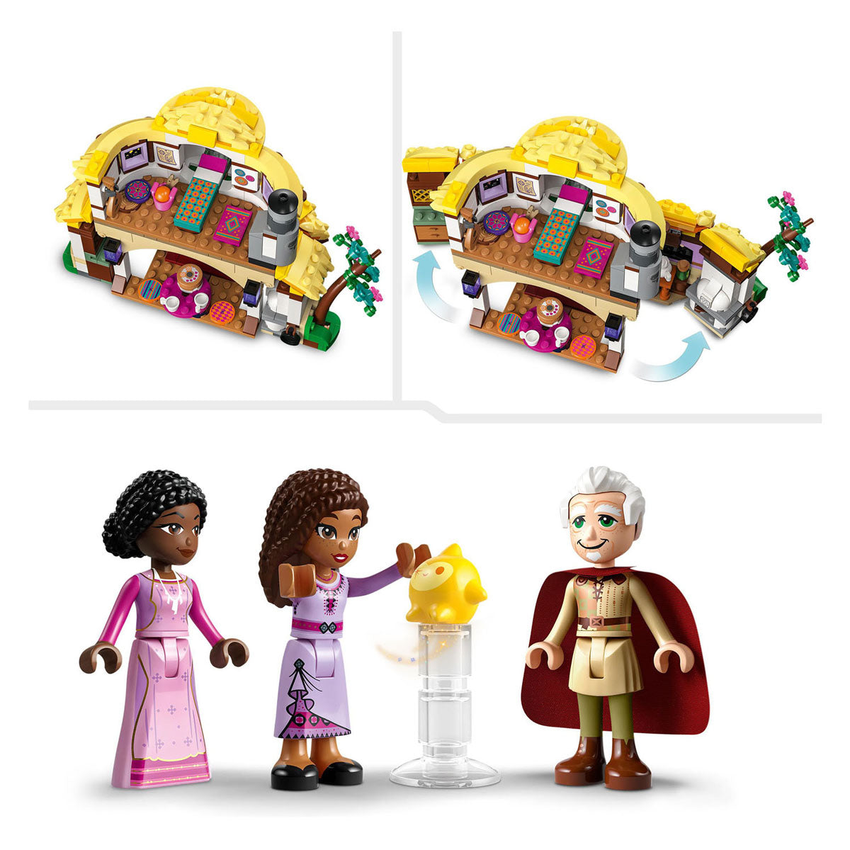 Lego Disney - Jouet de construction La maison d'Asha (43231)