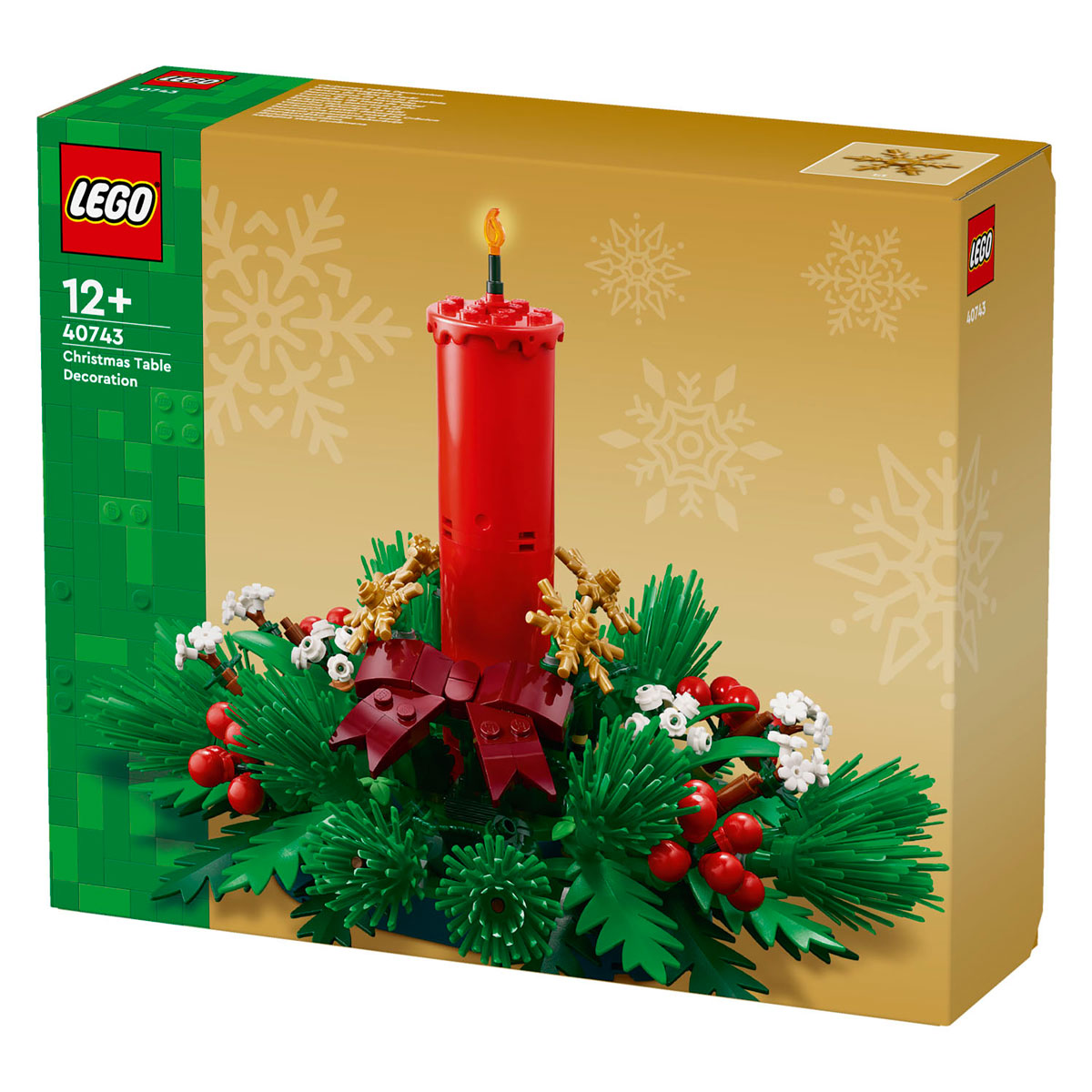 Décoration de table de Noël Lego 40743 saisons