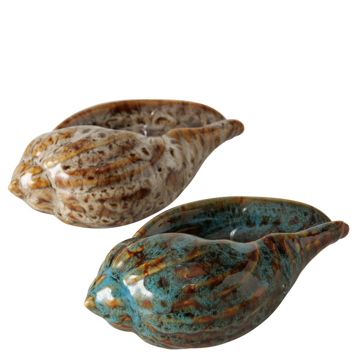 Coquille déco maison Boltze 14x8x5,5cm
