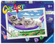 Ravensburger Creart peinture au numéro de hamac de plaisir
