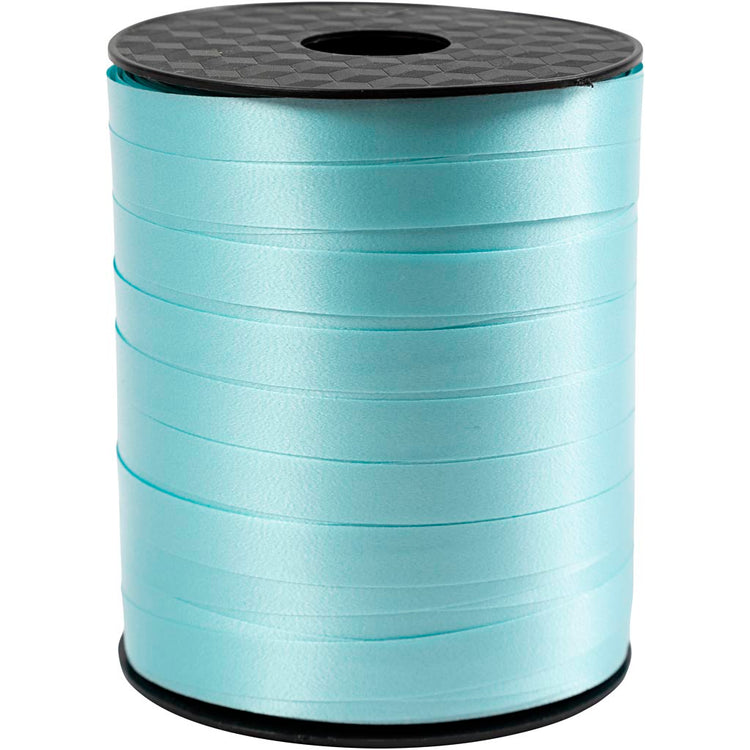 Ruban cadeau d'entreprise Creativ, L: 10 mm, turquoise clair, 250 m 1 rouleau