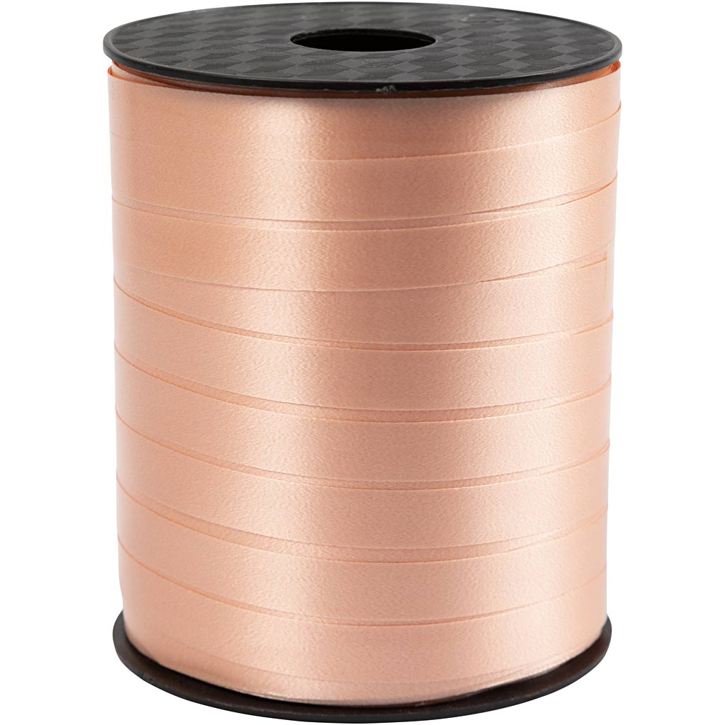 Ruban cadeau entreprise Creativ, l: 10 mm, beige, 250 m 1 rouleau