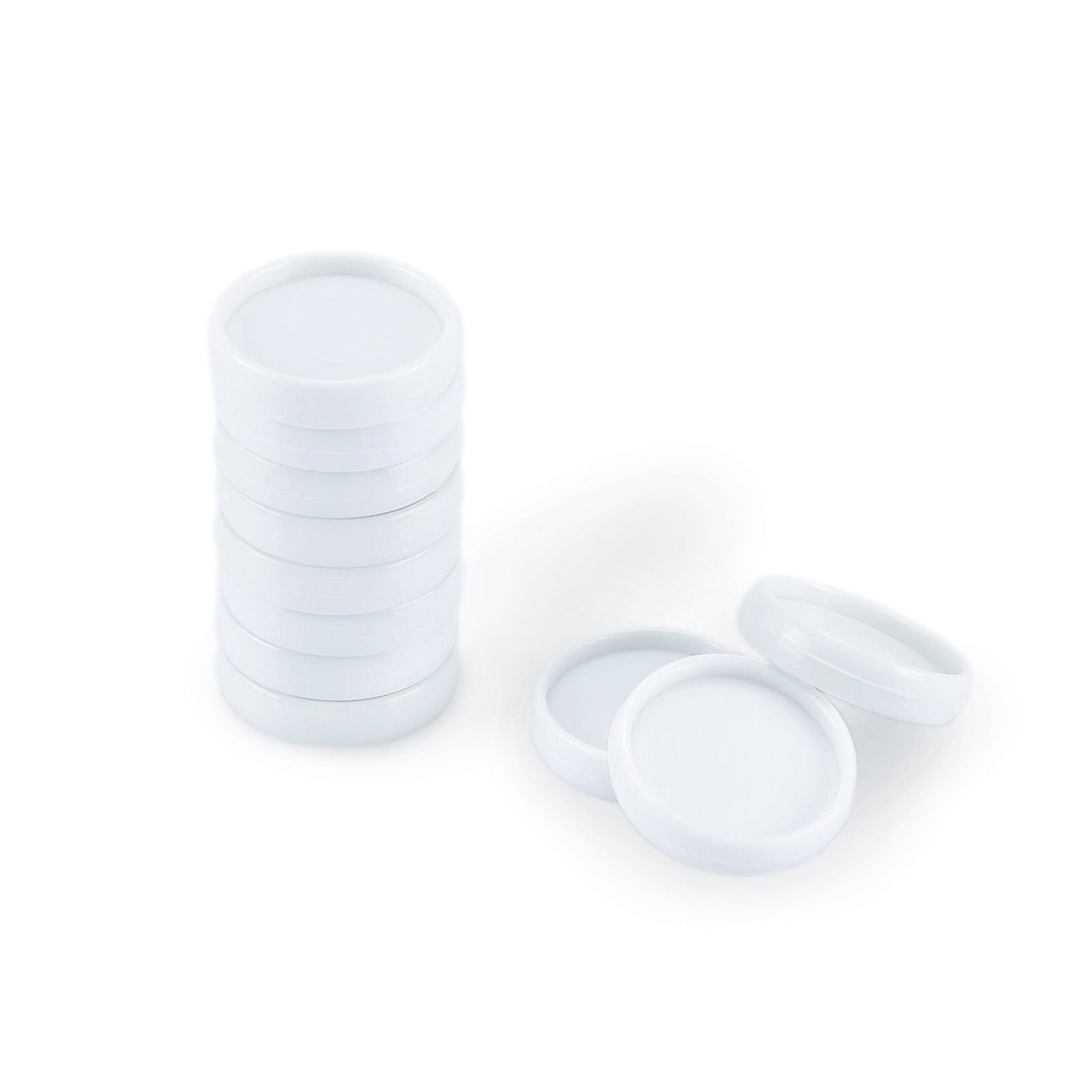 Vaessen creative • Reliure facile disques 24mm blanc 11pcs.