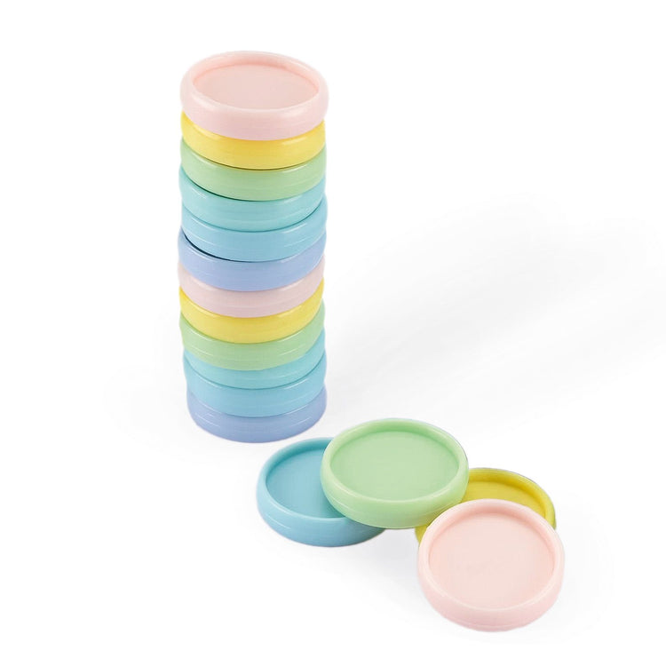 Vaessen creative • Reliure facile disques 24mm pastels arc-en-ciel 24pcs.