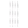 Vaessen creative • bind easy click reliure dos 12mm blanc 4 pcs.