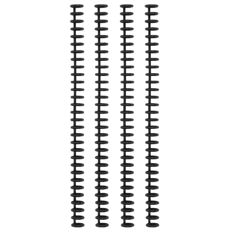 Vaessen creative • bind easy click reliure dos 12mm noir 4 pcs.