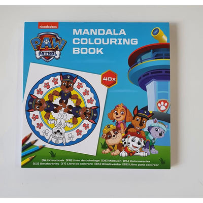 Livre de coloriage mandala Paw Patrol 48 images