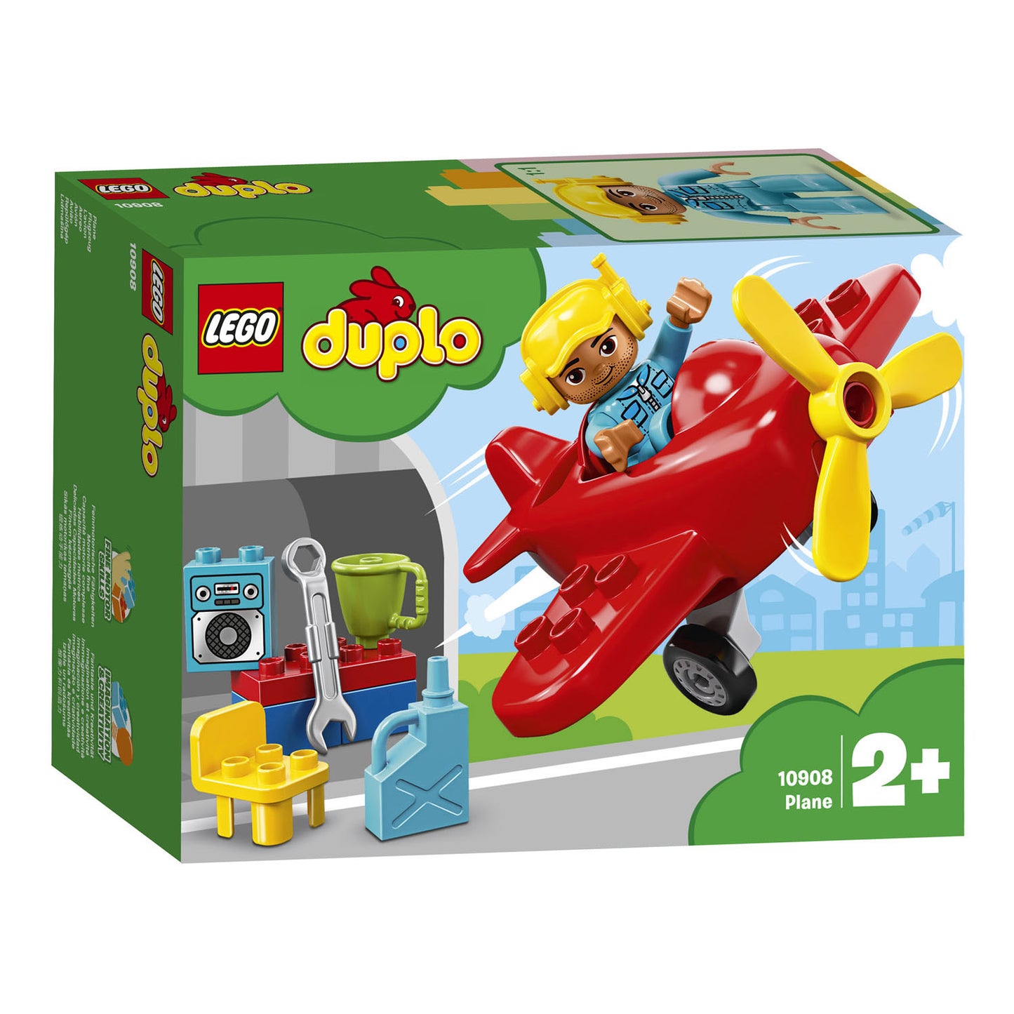 Avion de ville Lego Duplo | 2 pièces