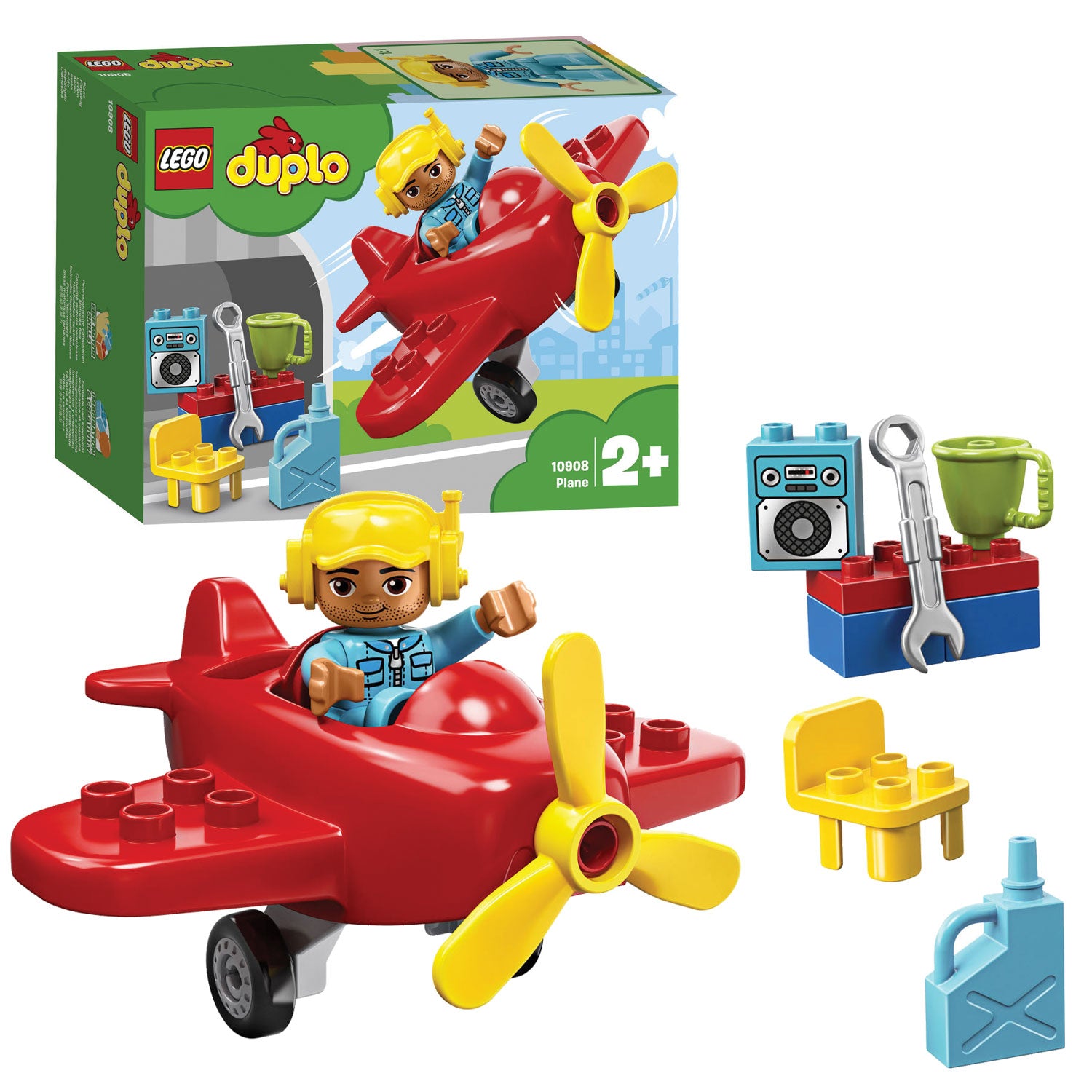 Avion de ville Lego Duplo | 2 pièces