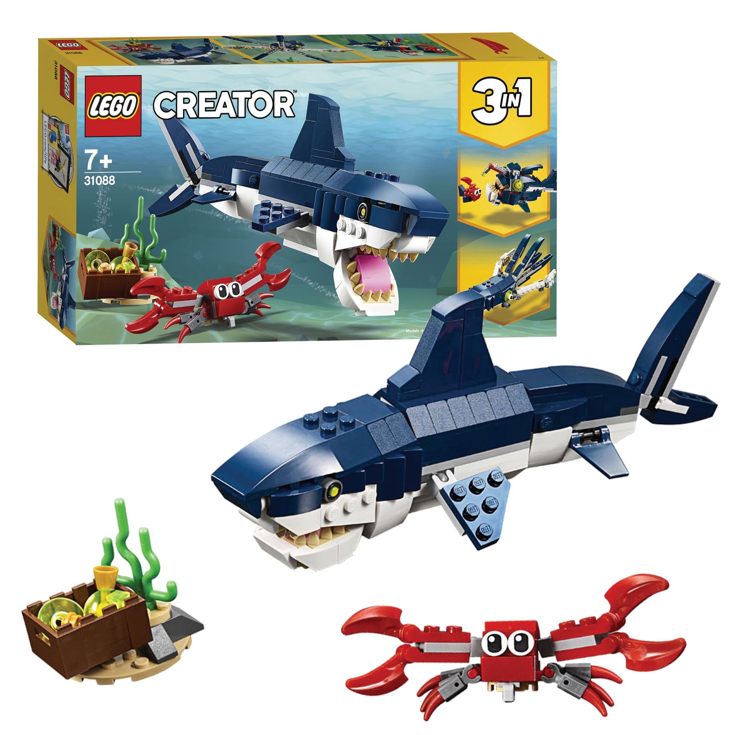 Créateur LEGO LEGO 31088 Les êtres en mer profonde