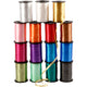 Ruban cadeau d'entreprise Creativ, L: 10 mm, brillant, différentes couleurs, 15x250 m 1 boîte