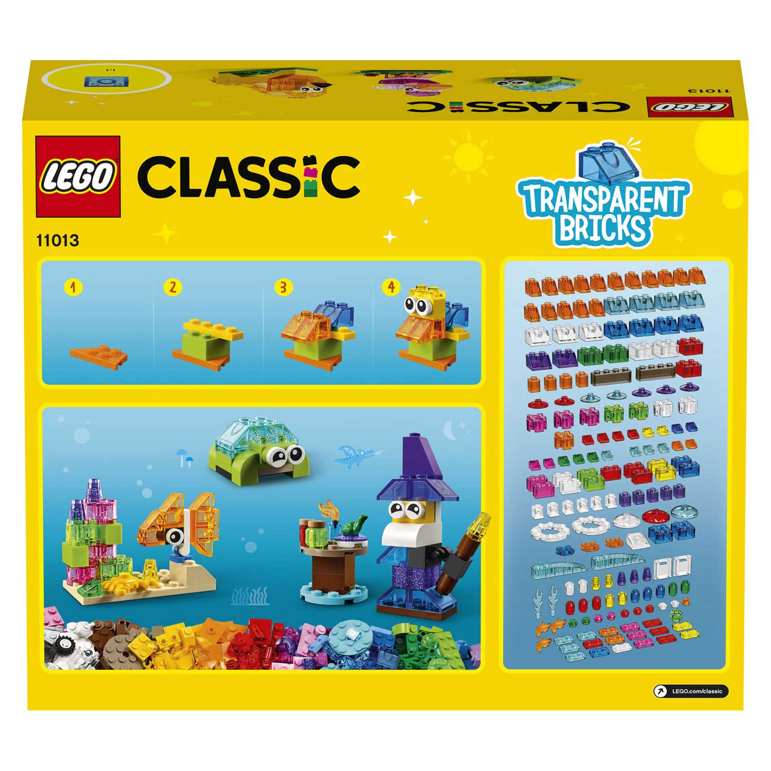 LEGO LEGO 11013 Pierres transparentes créatives