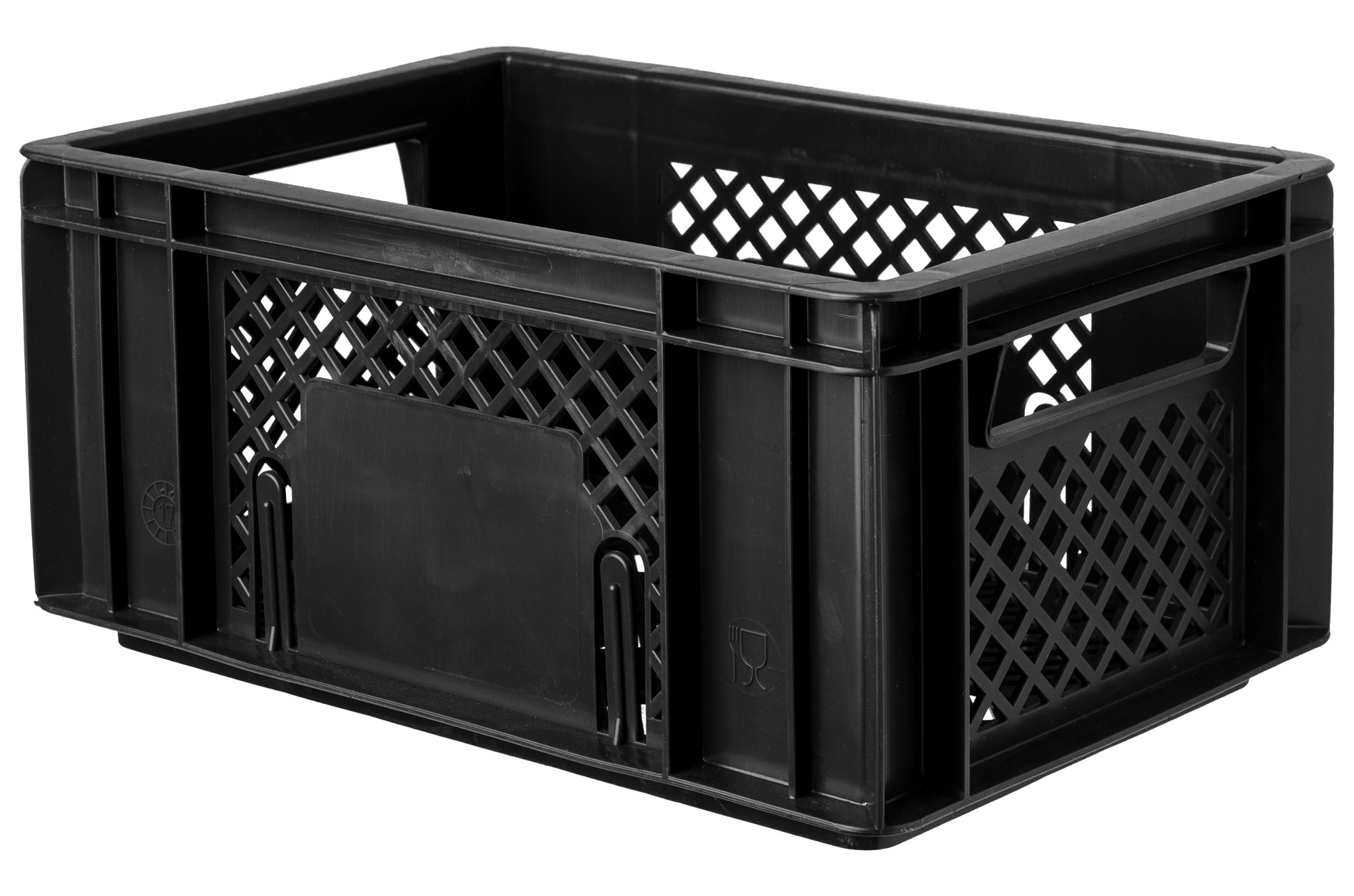 Caisse à vélo Fastrider petite noire
