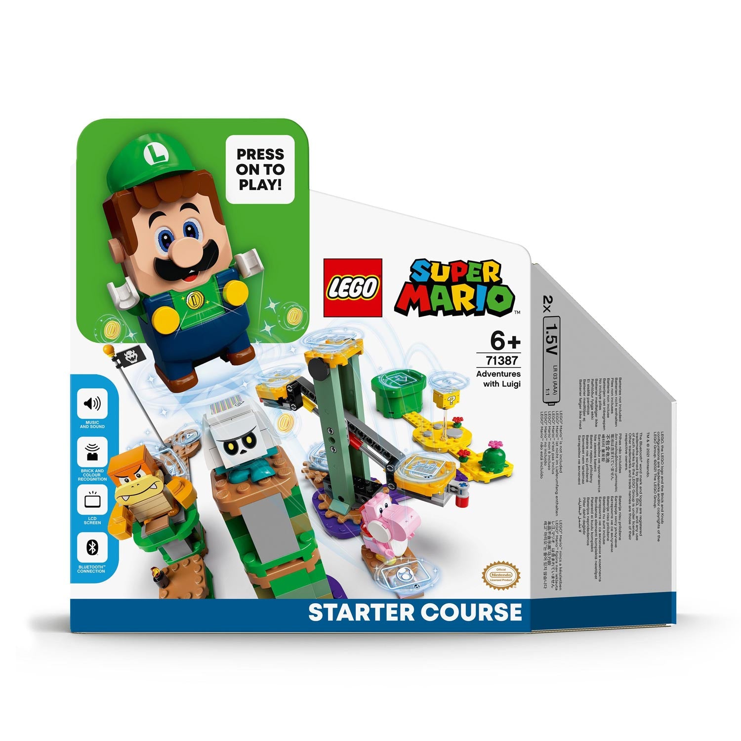 LEGO LEGO Super Mario 71387 Adventures avec Luigi Startset