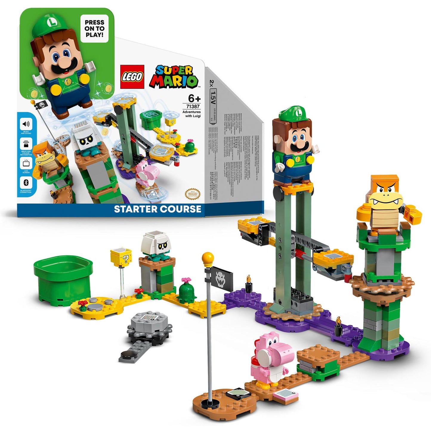 LEGO LEGO Super Mario 71387 Adventures avec Luigi Startset