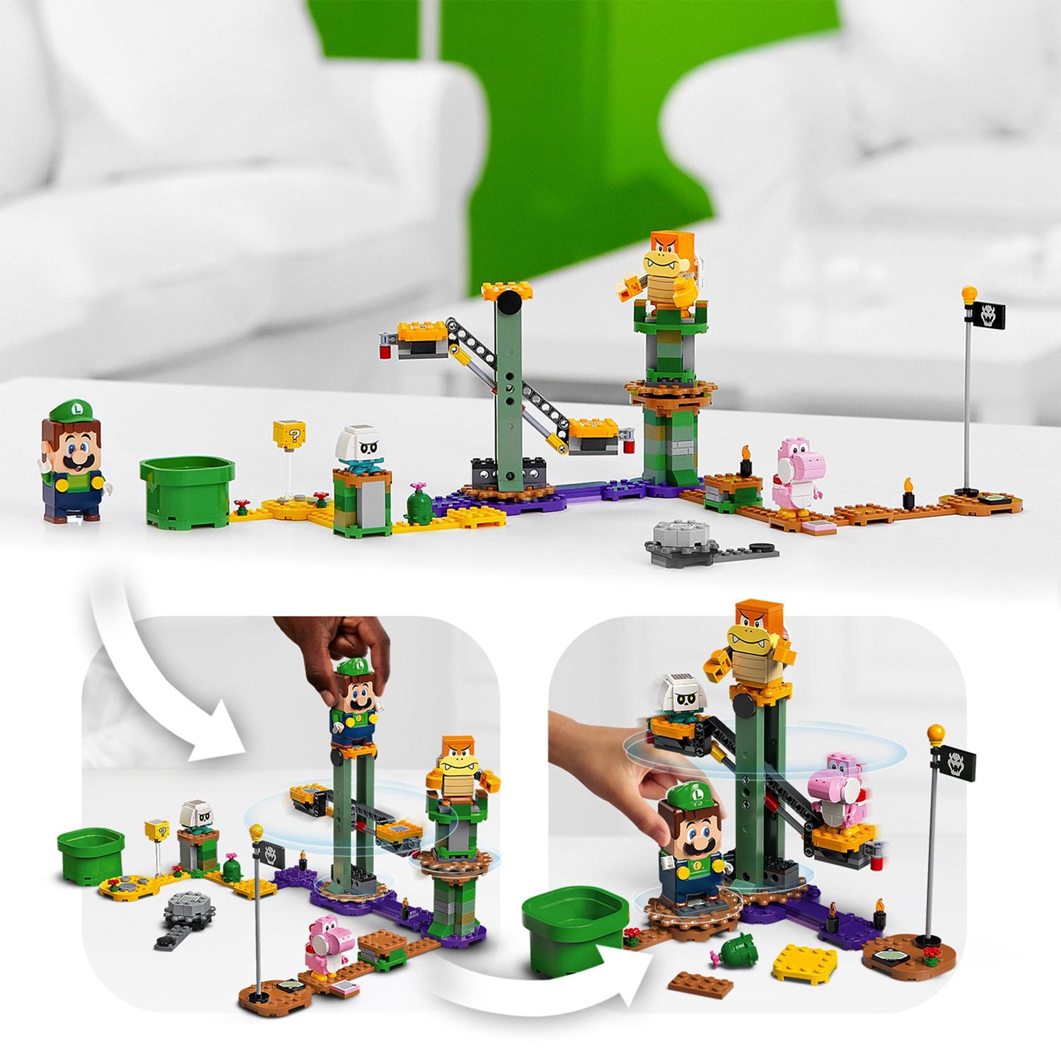 LEGO LEGO Super Mario 71387 Adventures avec Luigi Startset
