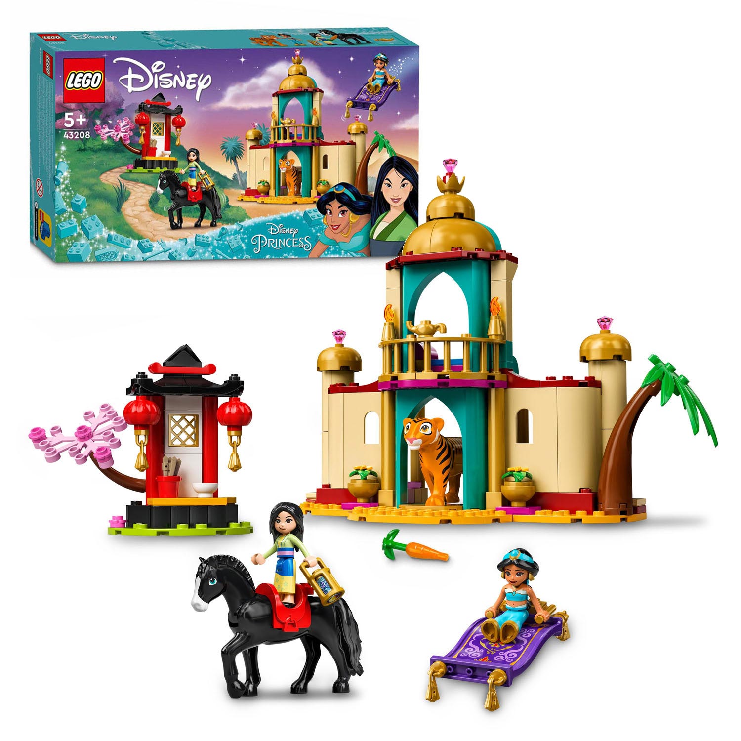 LEGO LEGO Princess 43208 Jasmins and Mulans Adventure