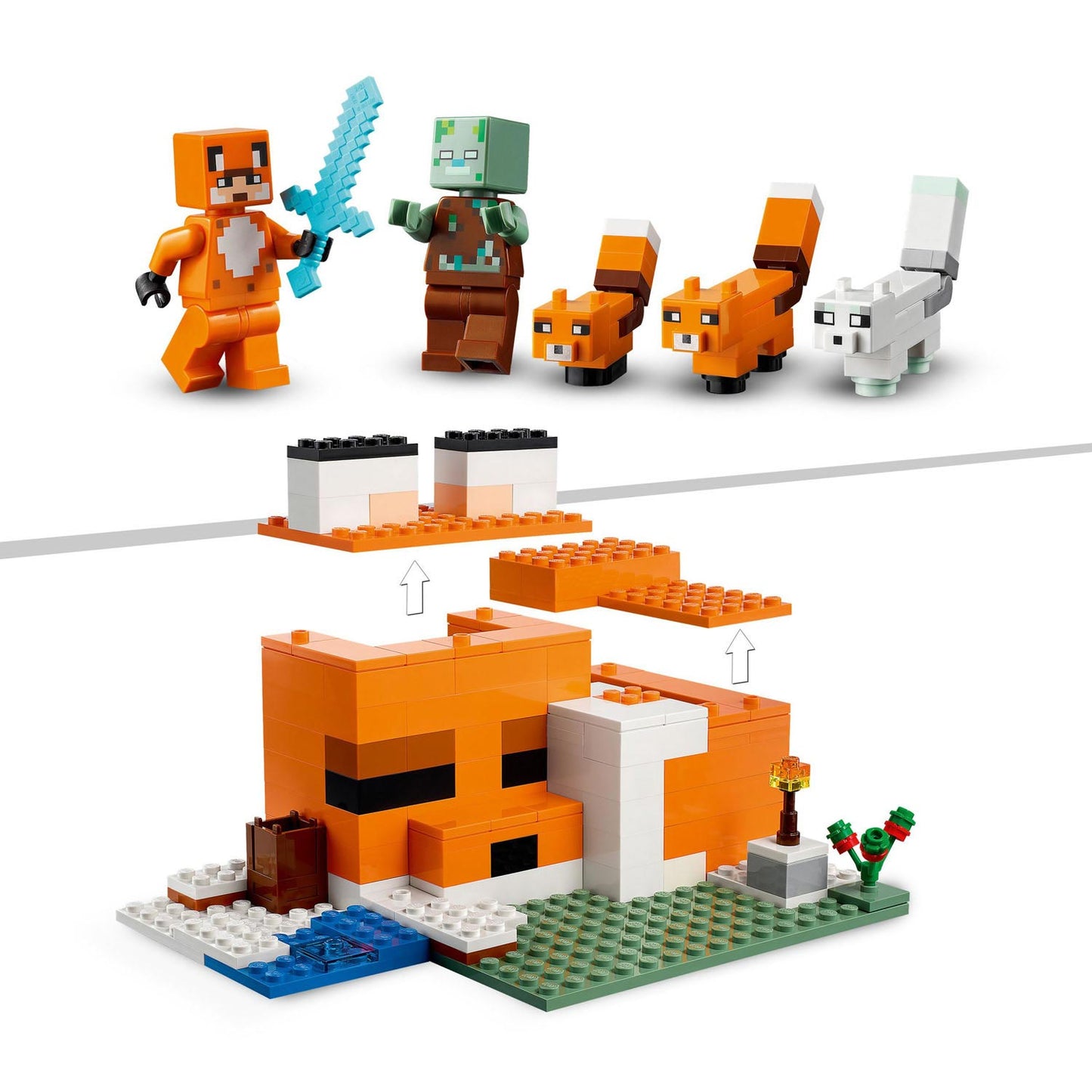 LEGO LEGO Minecraft 21178 de Vossenhut