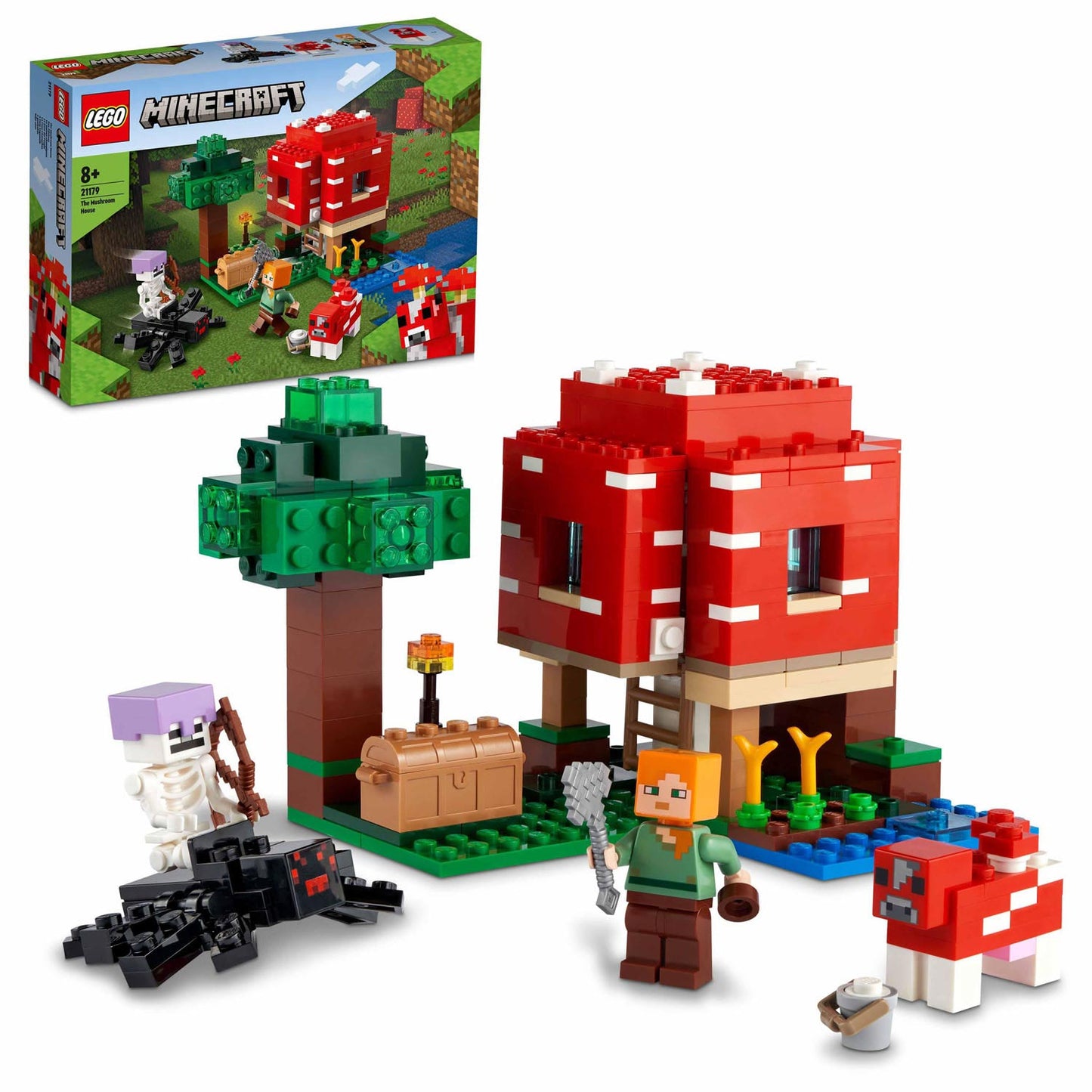 Lego LEGO Minecraft 21179 La maison des champignons