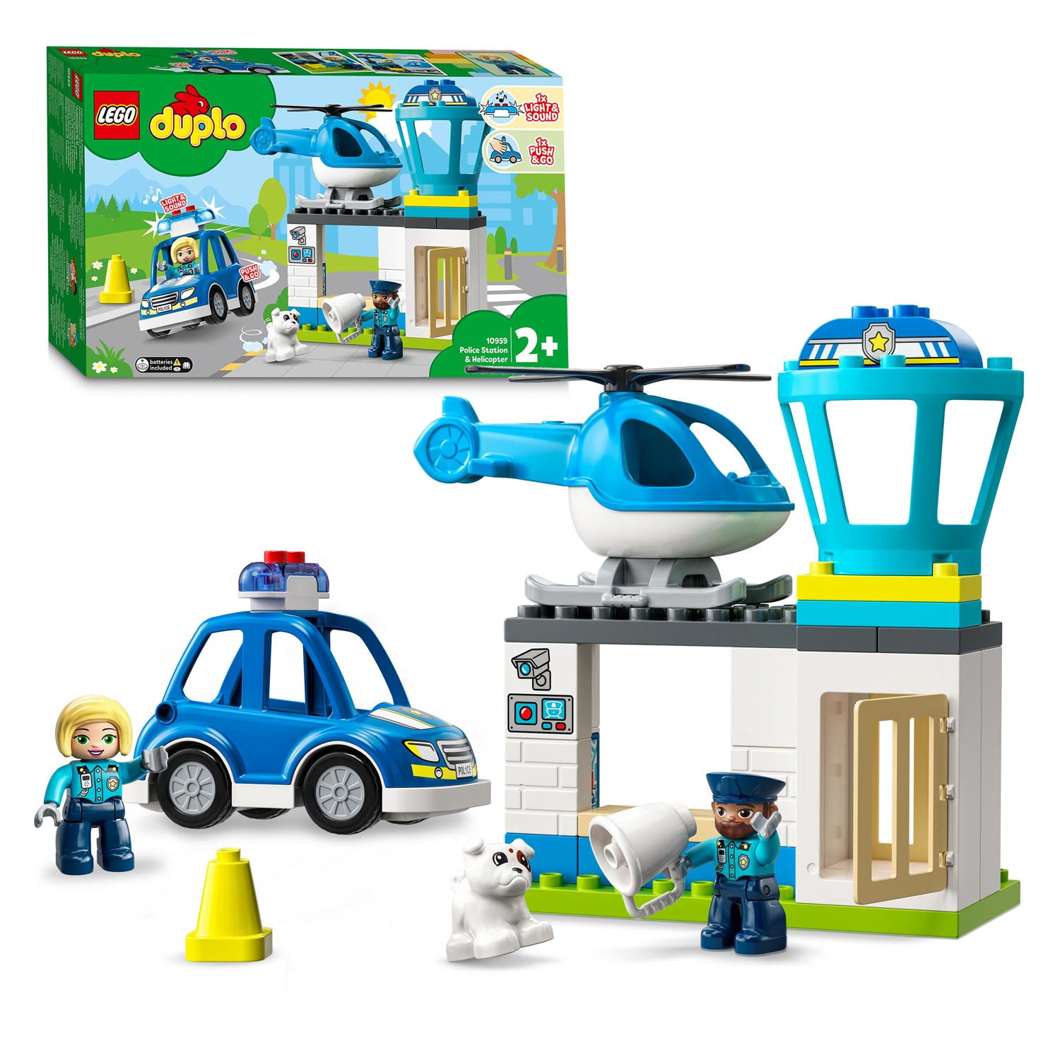 LEGO LEGO DUPLO 10959 Hélicoptère du poste de police