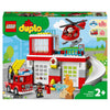 LEGO LEGO DUPLO 10970 Hélicoptère de caserne de pompiers