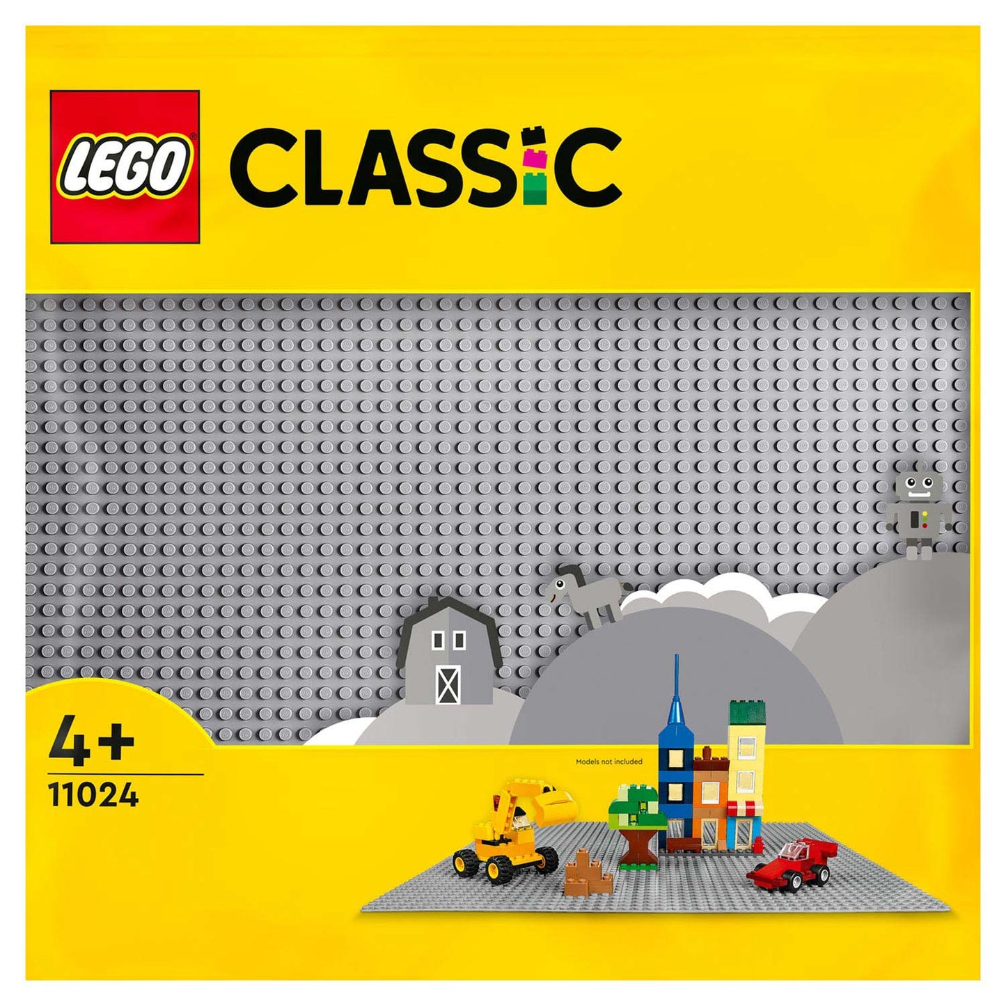 Plaque de construction gris LEGO LEGO 11024