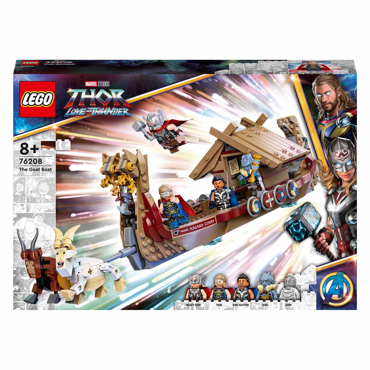 LEGO LEGO Super Heroes 76208 Le navire de chèvre