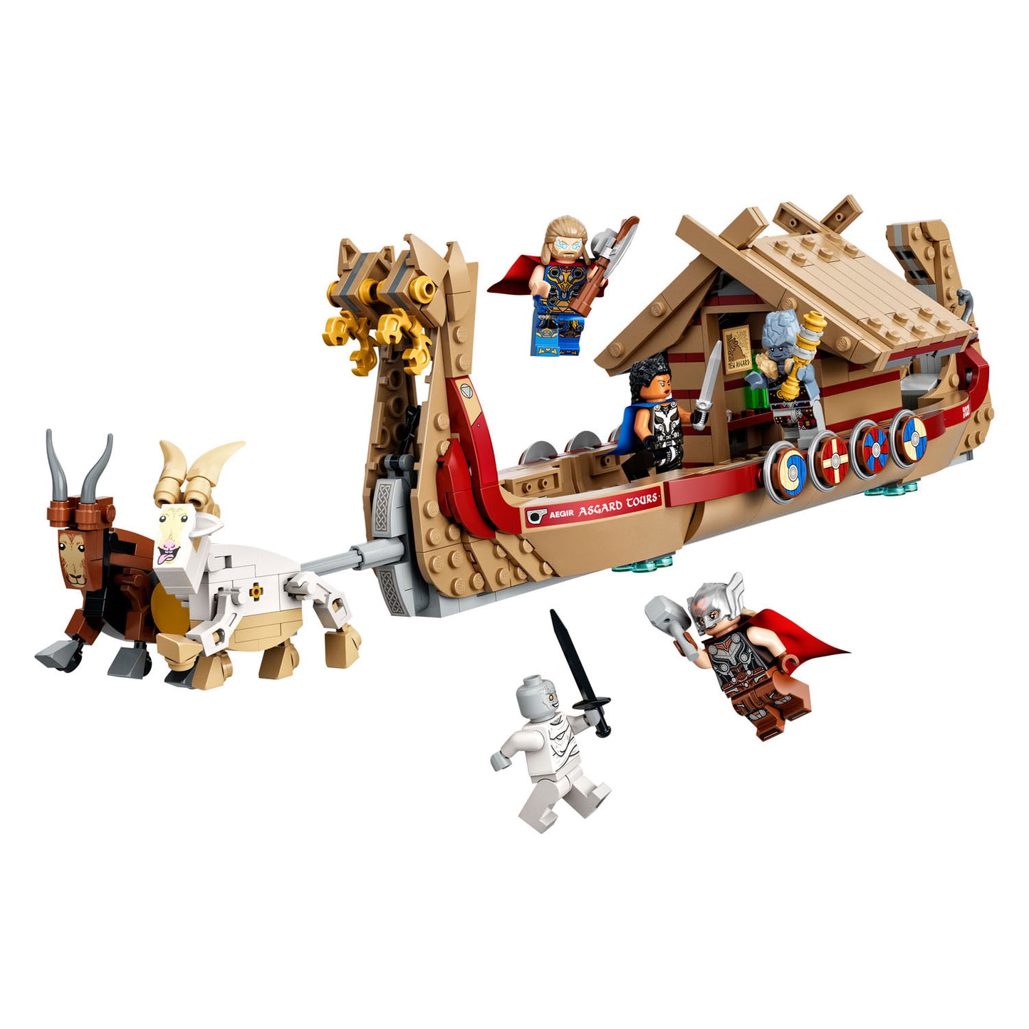 LEGO LEGO Super Heroes 76208 Le navire de chèvre