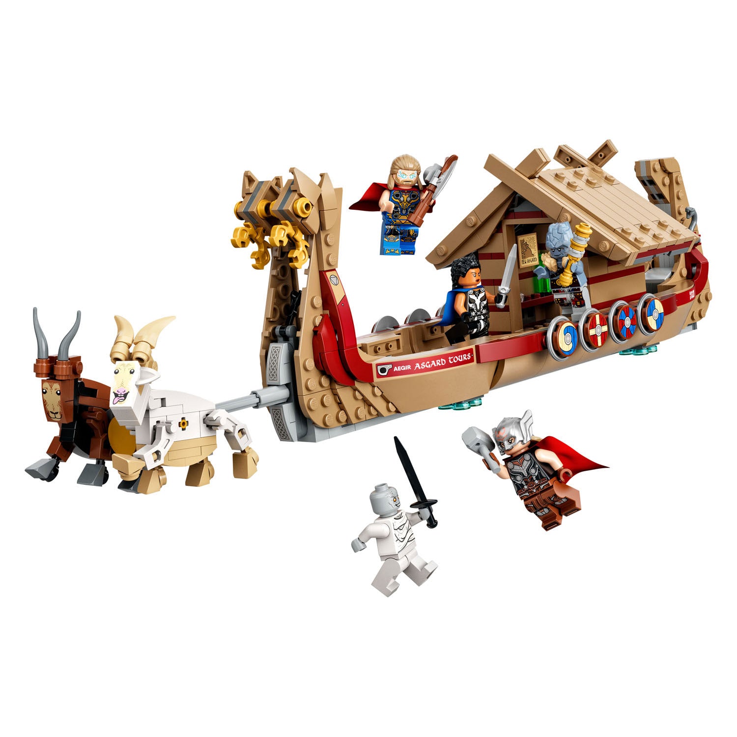 LEGO LEGO Super Heroes 76208 Le navire de chèvre