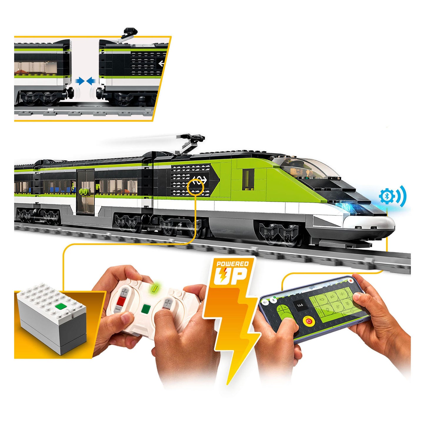 LEGO LEGO CITY 60337 Express Trains de passagers
