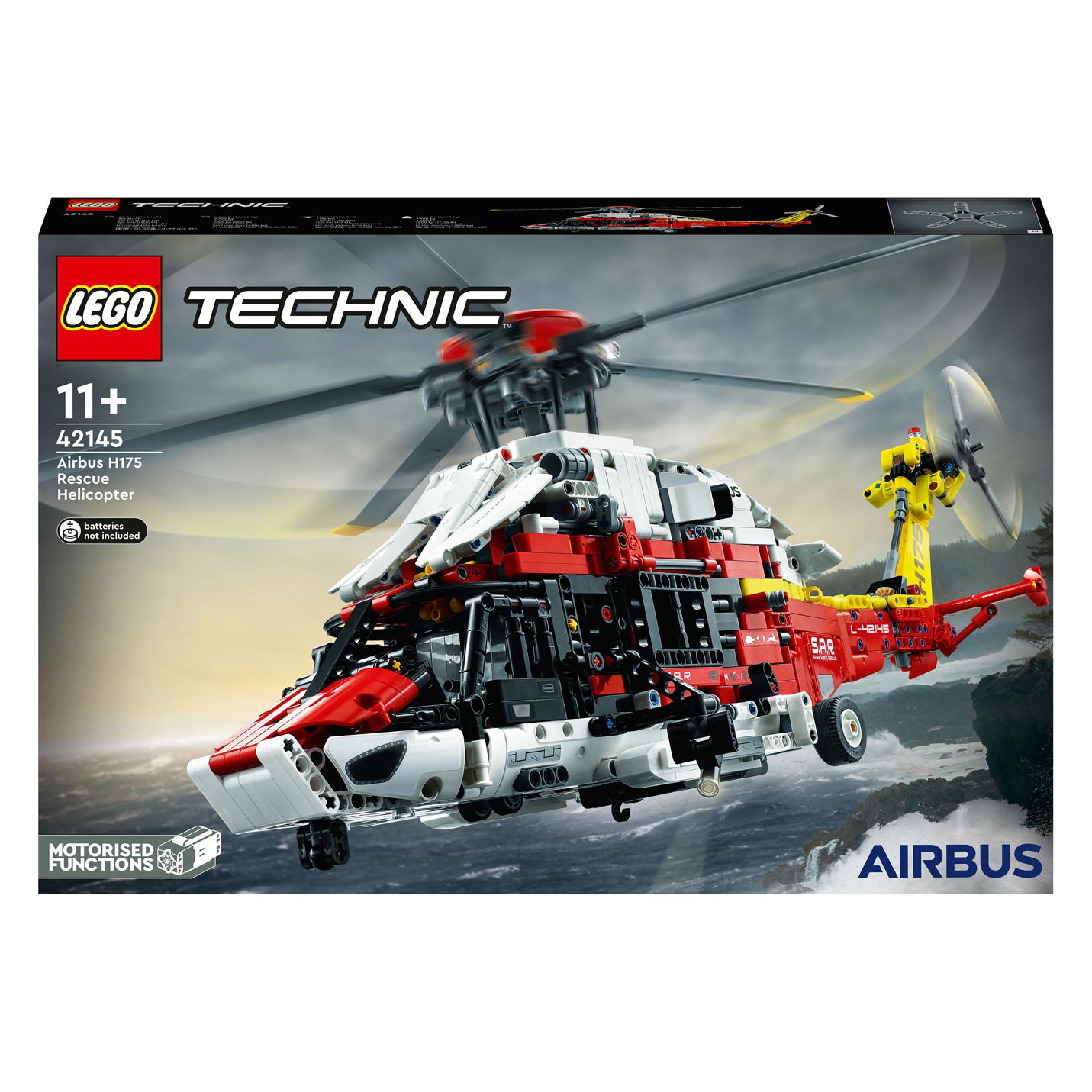 Lego Lego Technic 42145 Airbus H175 Hélicoptère de sauvetage