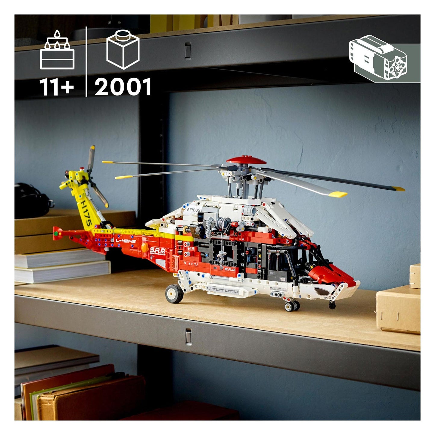 Lego Lego Technic 42145 Airbus H175 Hélicoptère de sauvetage