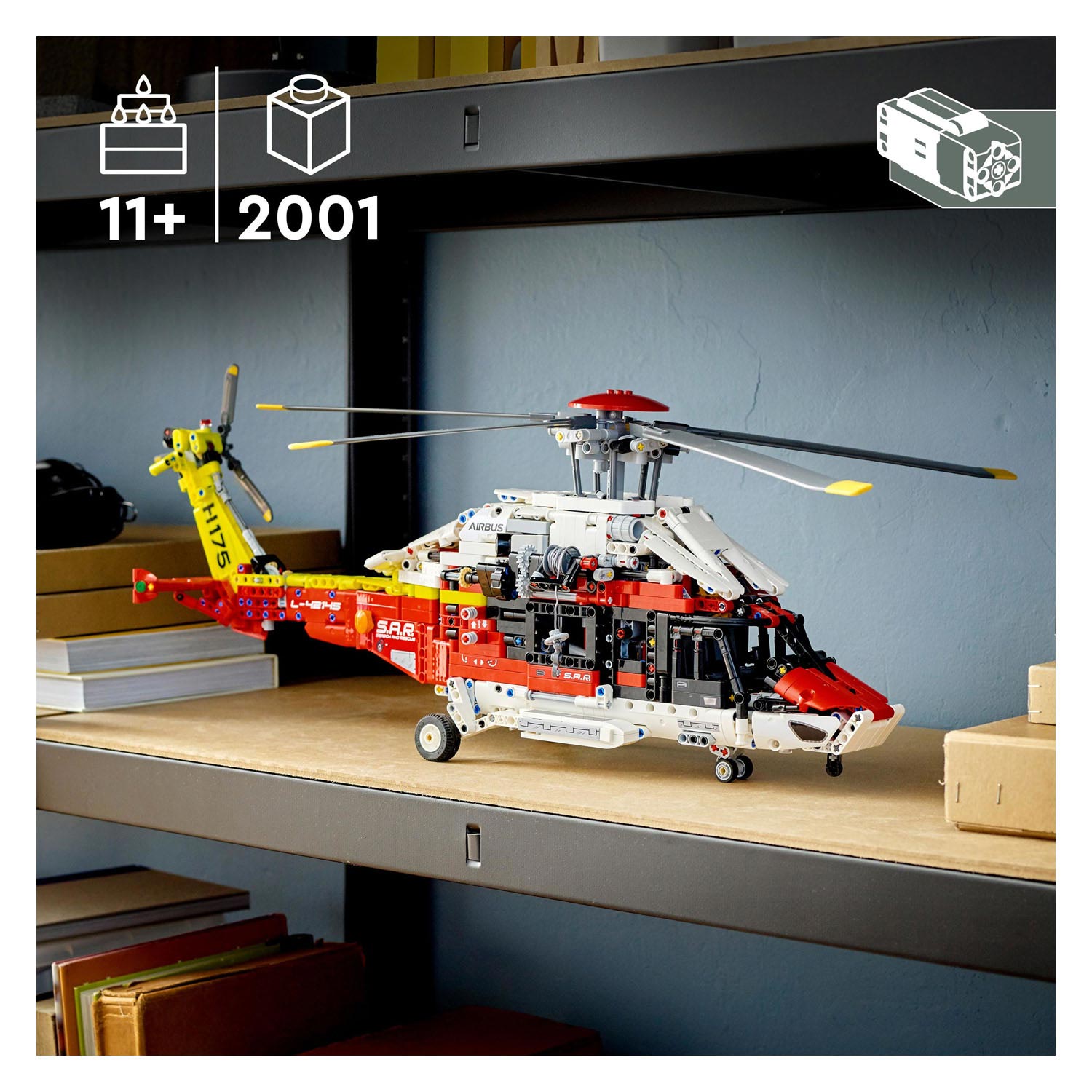 Lego Lego Technic 42145 Airbus H175 Hélicoptère de sauvetage