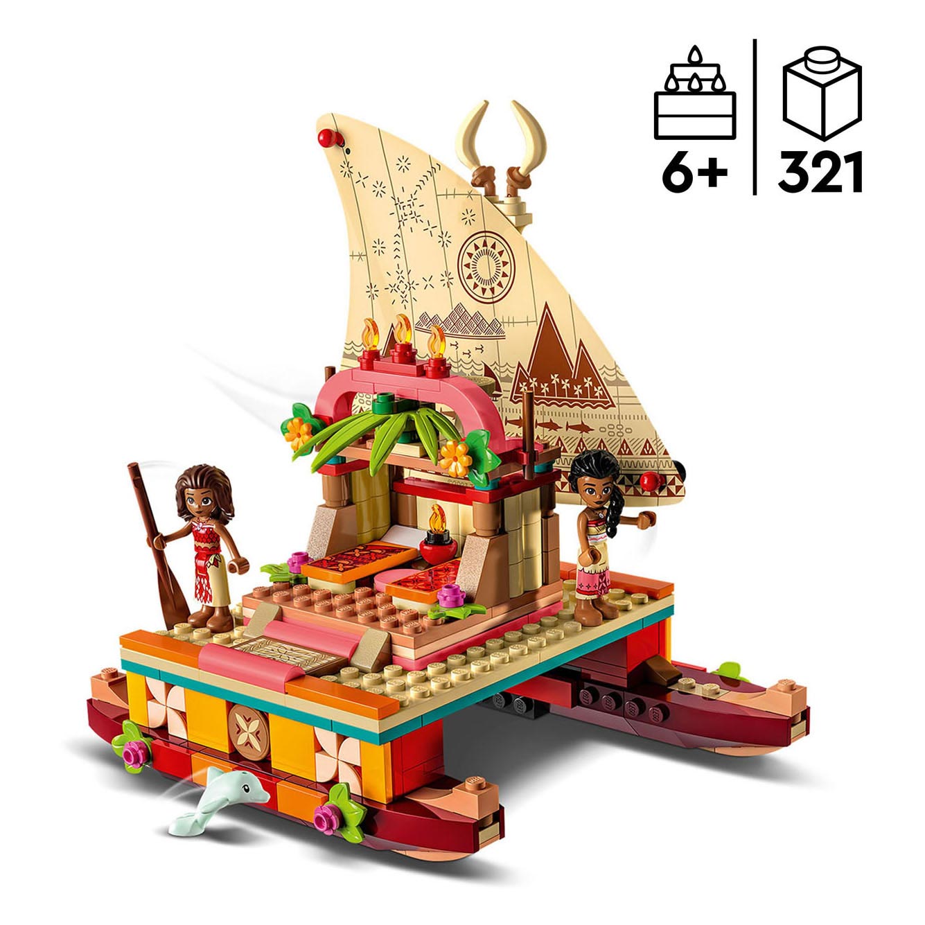 Lego Lego 43210 Vaanana's Discovery Boat