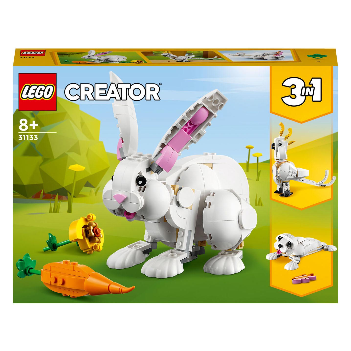 Créateur LEGO LEGO 31133 Rabbit blanc