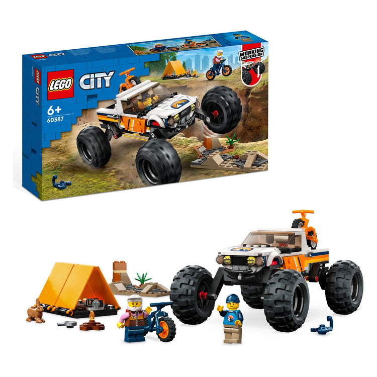 LEGO LEGO CITY 60387 4x4 Adventures de sous-notions