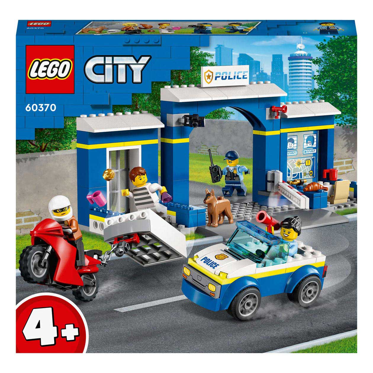 Lego Lego City 60370 Poldage de police du package