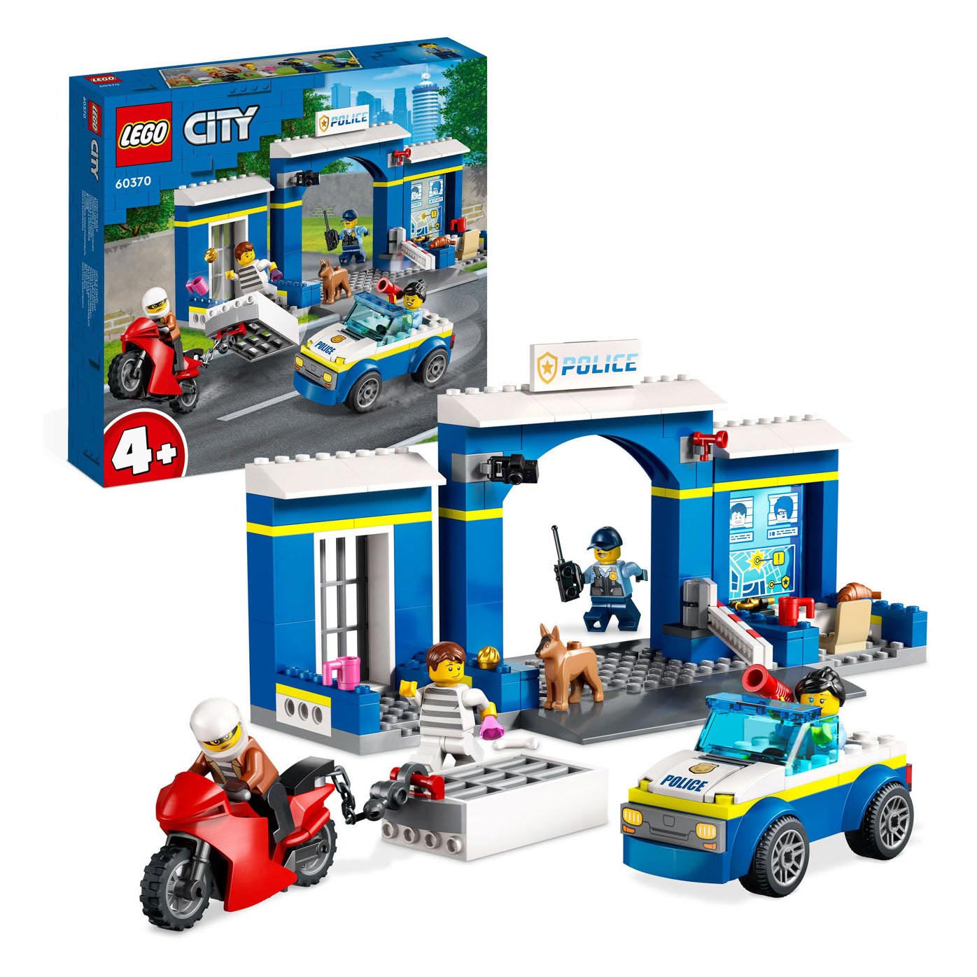 Lego Lego City 60370 Poldage de police du package