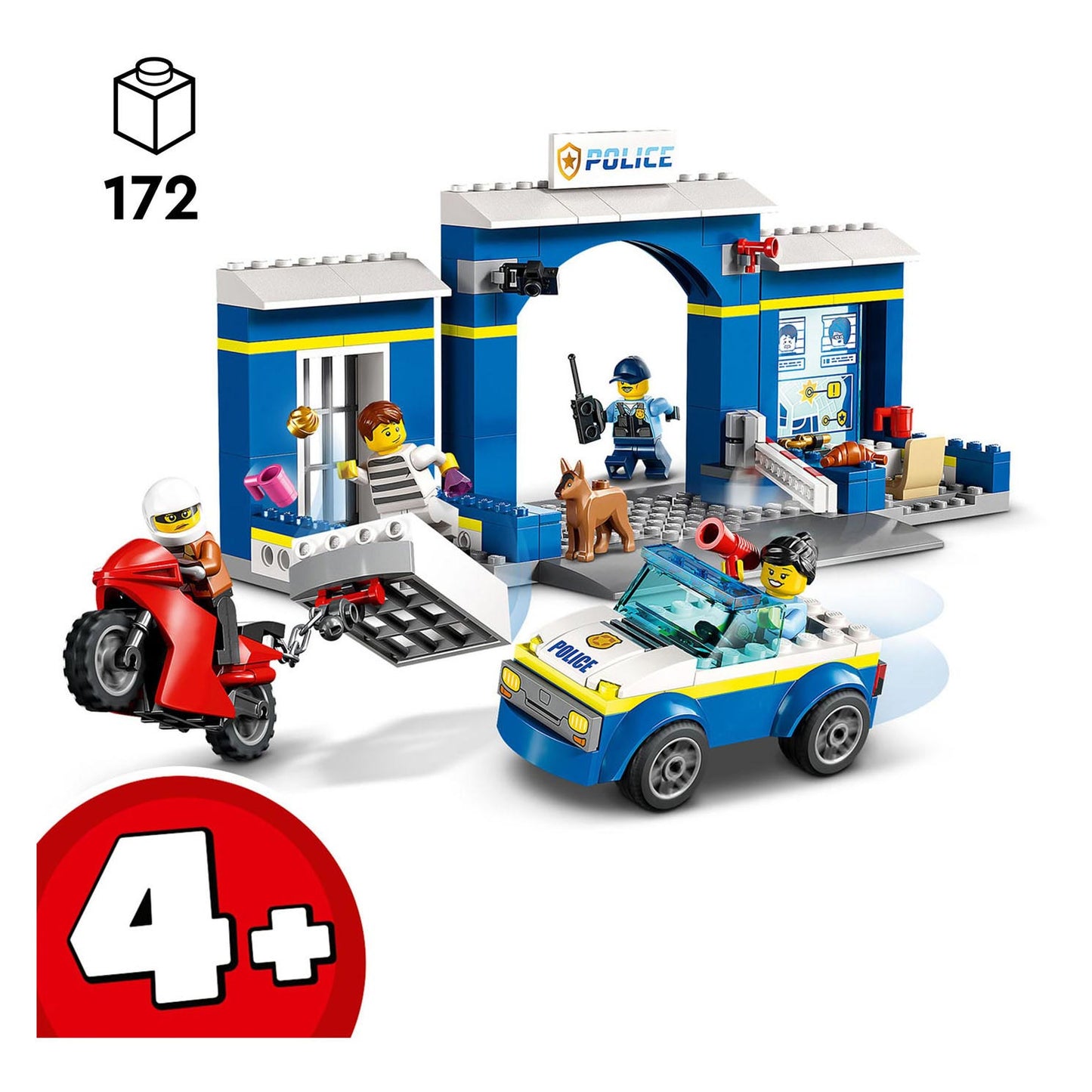 Lego Lego City 60370 Poldage de police du package