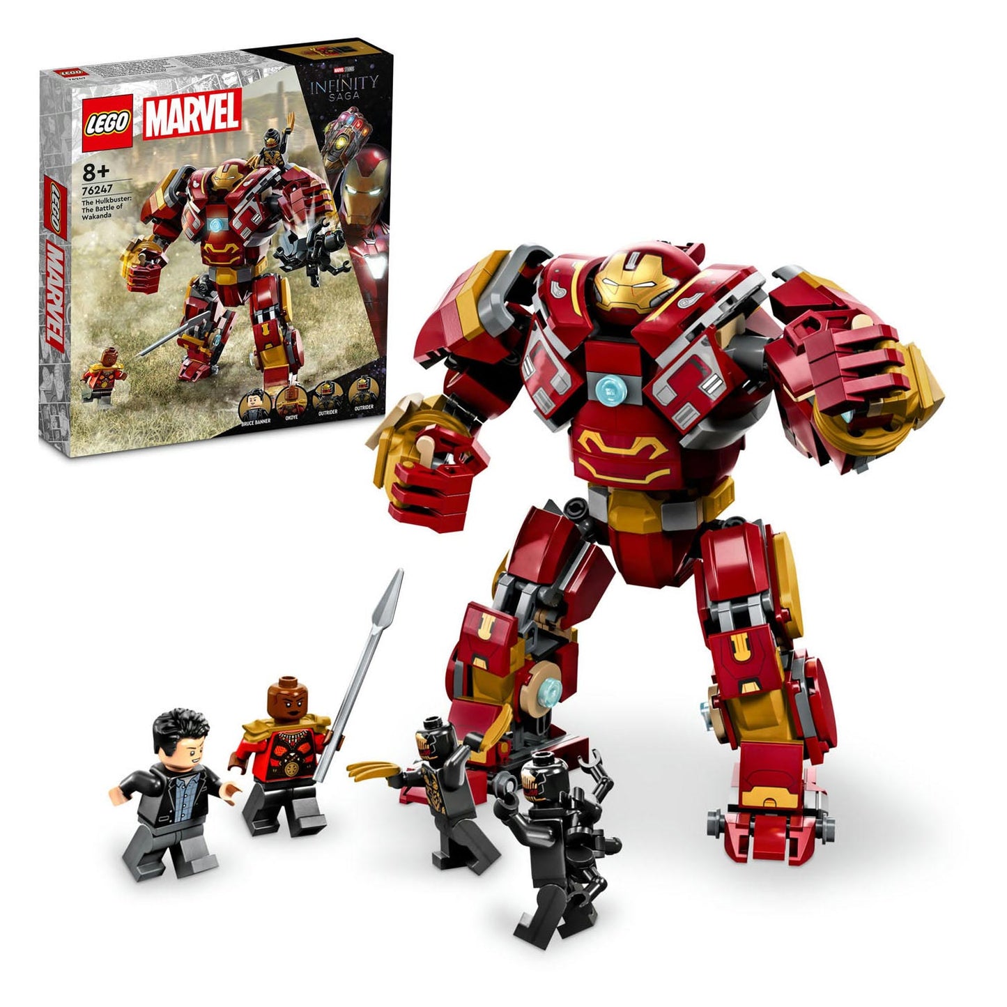 Lego Lego Avengers 76247 de Hulkbuster la bataille de Wakanda