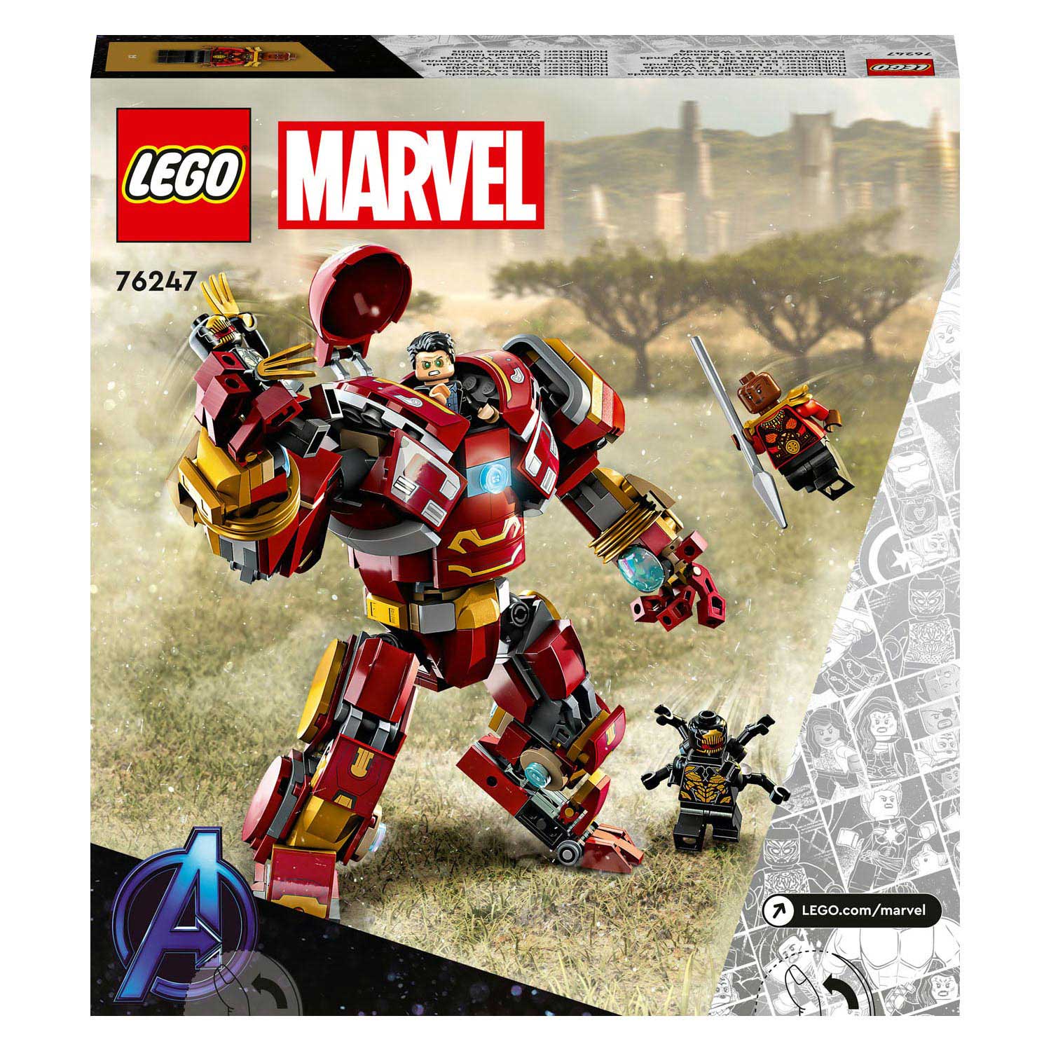 Lego Lego Avengers 76247 de Hulkbuster la bataille de Wakanda