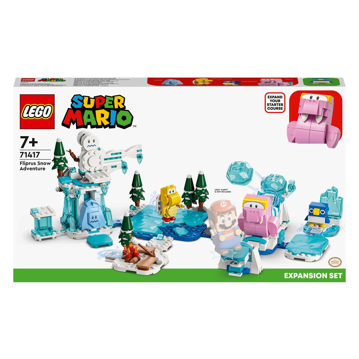 LEGO LEGO Super Mario 71417 Ensemble d'extension: Fliprus Snow Adventure