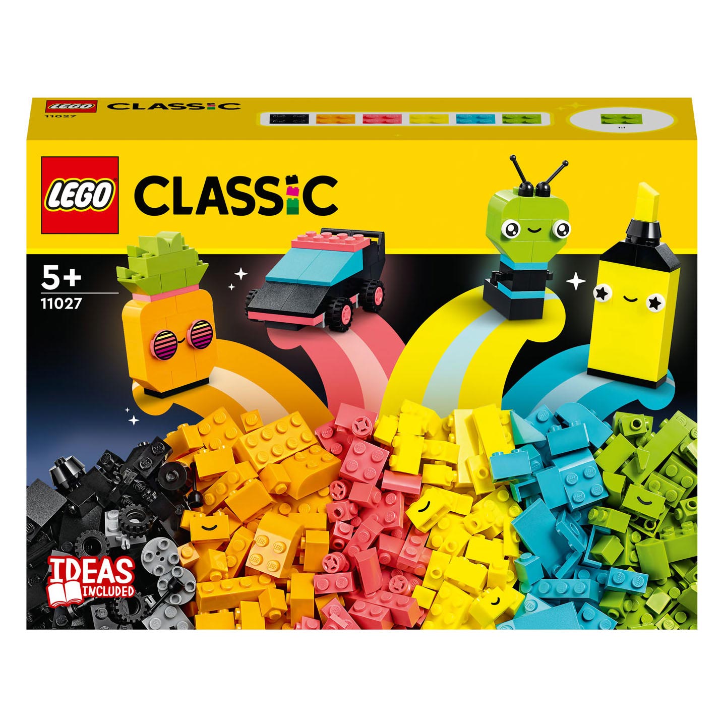 LEGO LEGO 11027 Créatif jouant avec néon