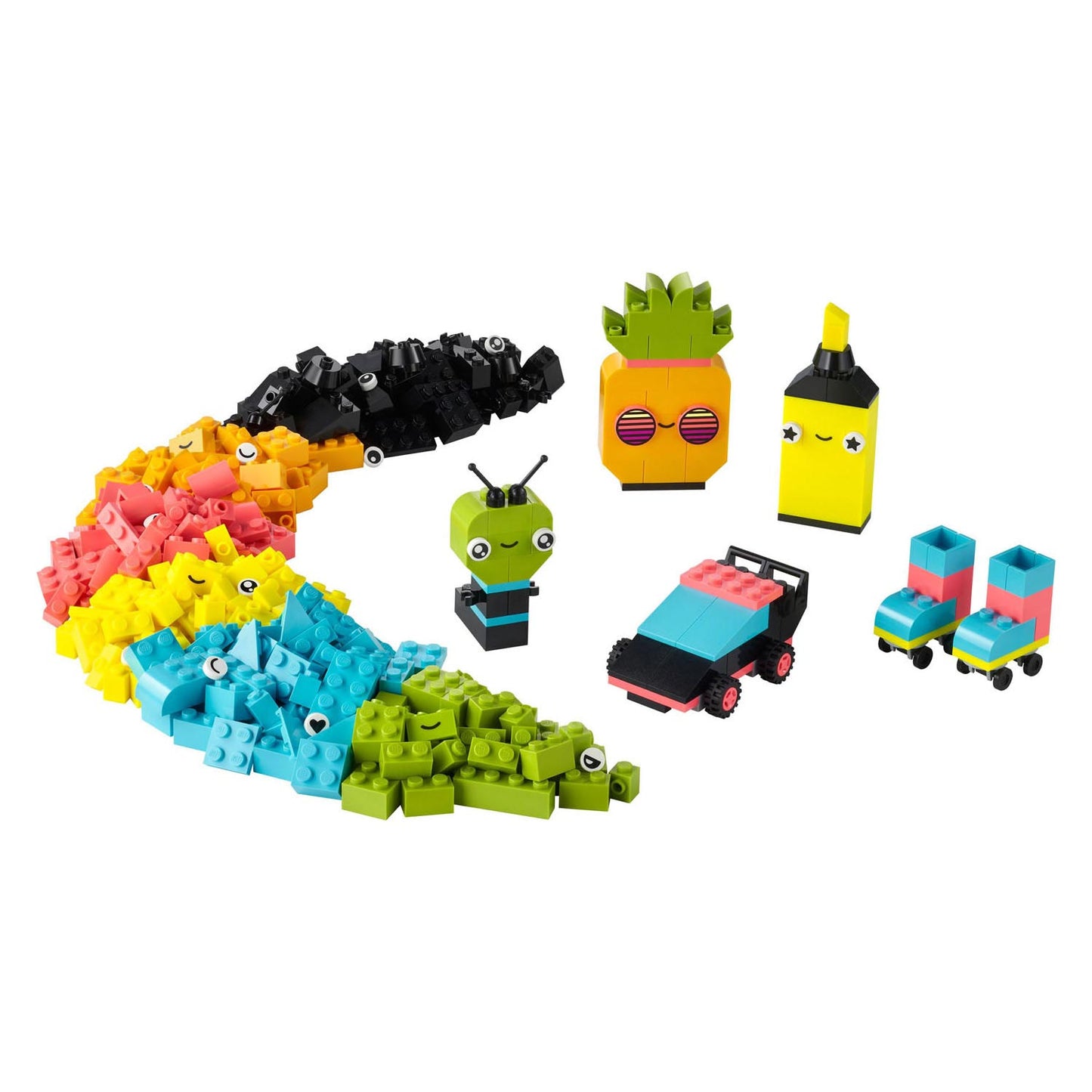 LEGO LEGO 11027 Créatif jouant avec néon