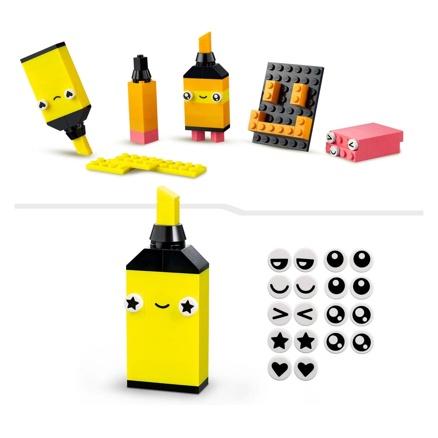 LEGO LEGO 11027 Créatif jouant avec néon
