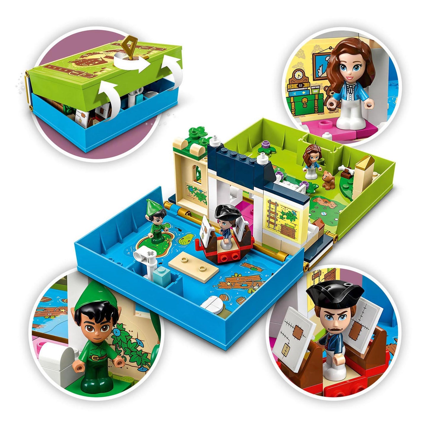 Lego Lego Peter Pan Wendy's Story Book Adventure set