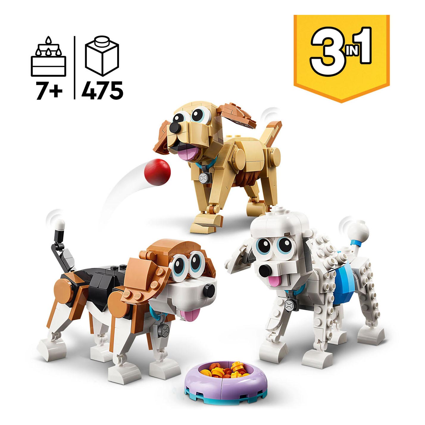 Créateur LEGO LEGO 31137 Dogs mignons