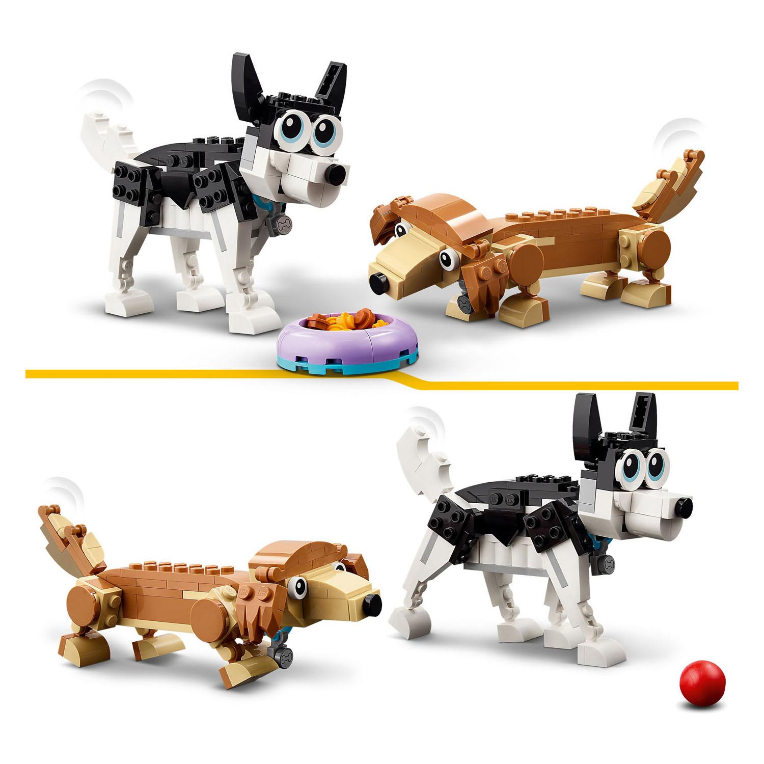Créateur LEGO LEGO 31137 Dogs mignons